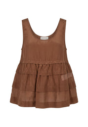 Top e canotte Marrone Iblues