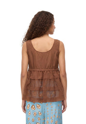 Top e canotte Marrone Iblues