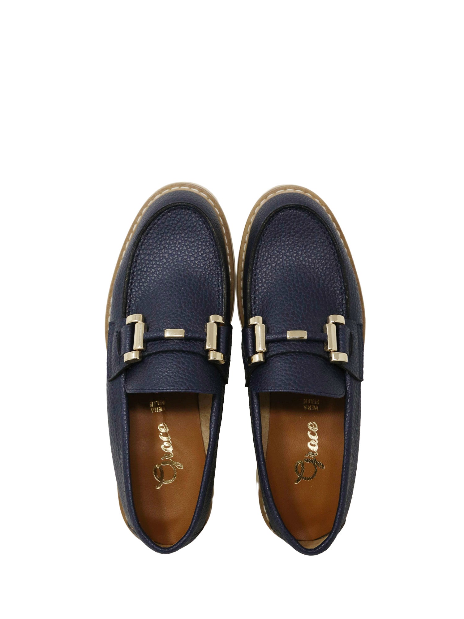 Mocassini Blu Grace Shoes