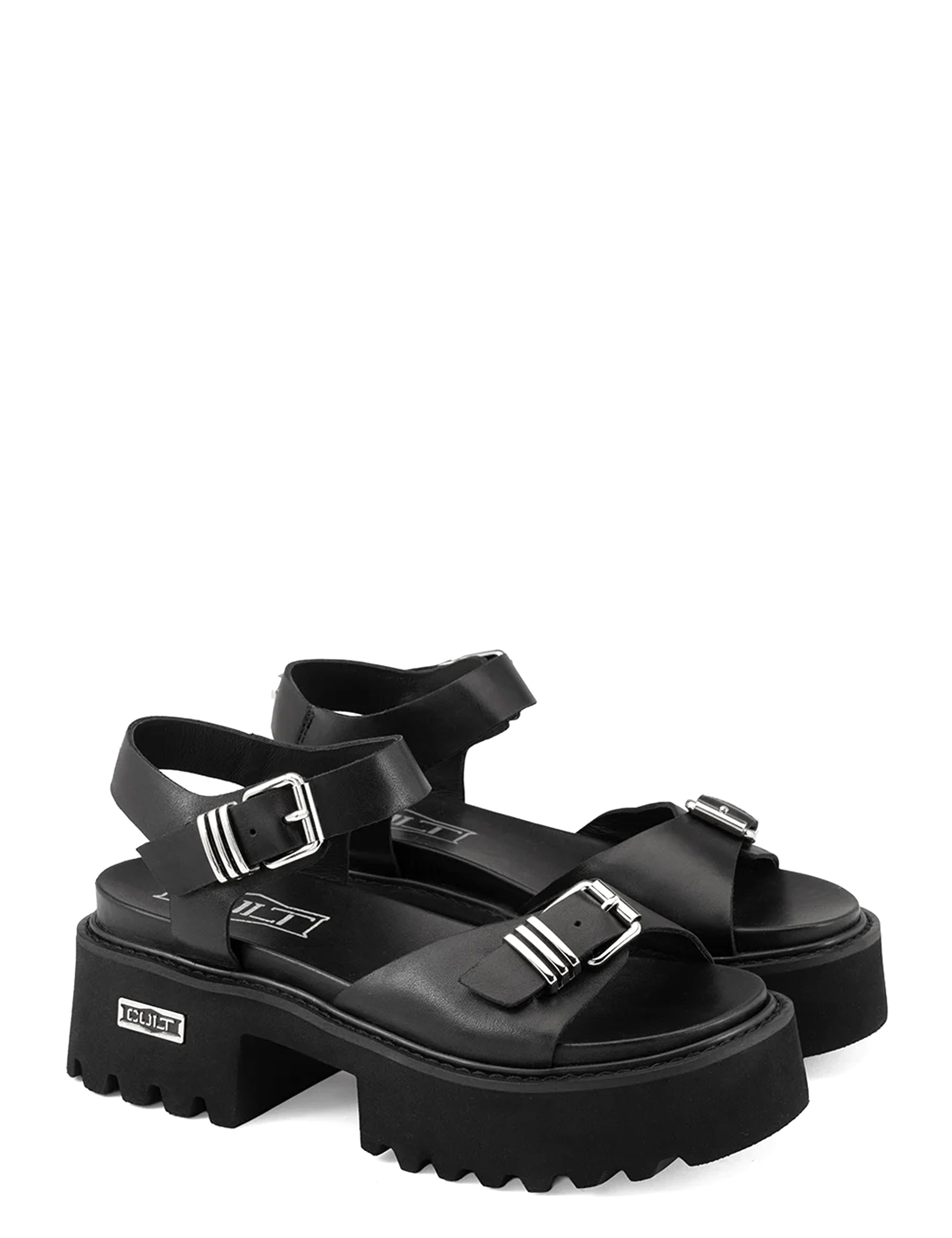 Sandali tacco Nero Cult