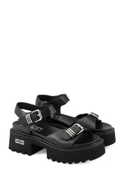 Sandali tacco Nero Cult