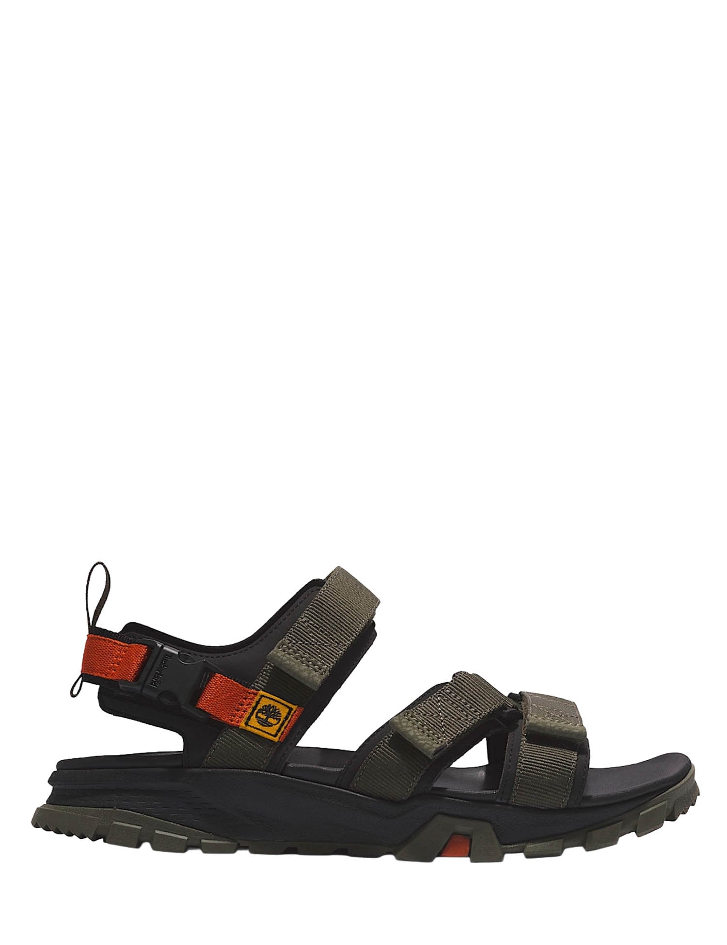 Sandali con strappi Verde Timberland