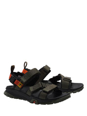 Sandali con strappi Verde Timberland