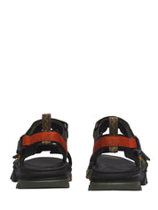 Sandali con strappi Verde Timberland