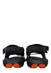 Sandali con strappi Nero Timberland