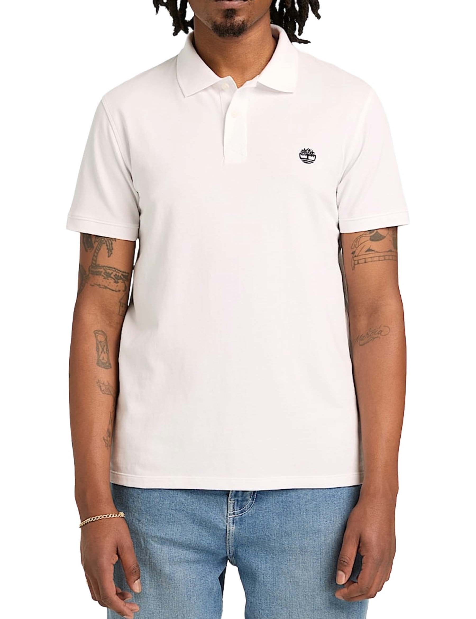 Polo Bianco Timberland