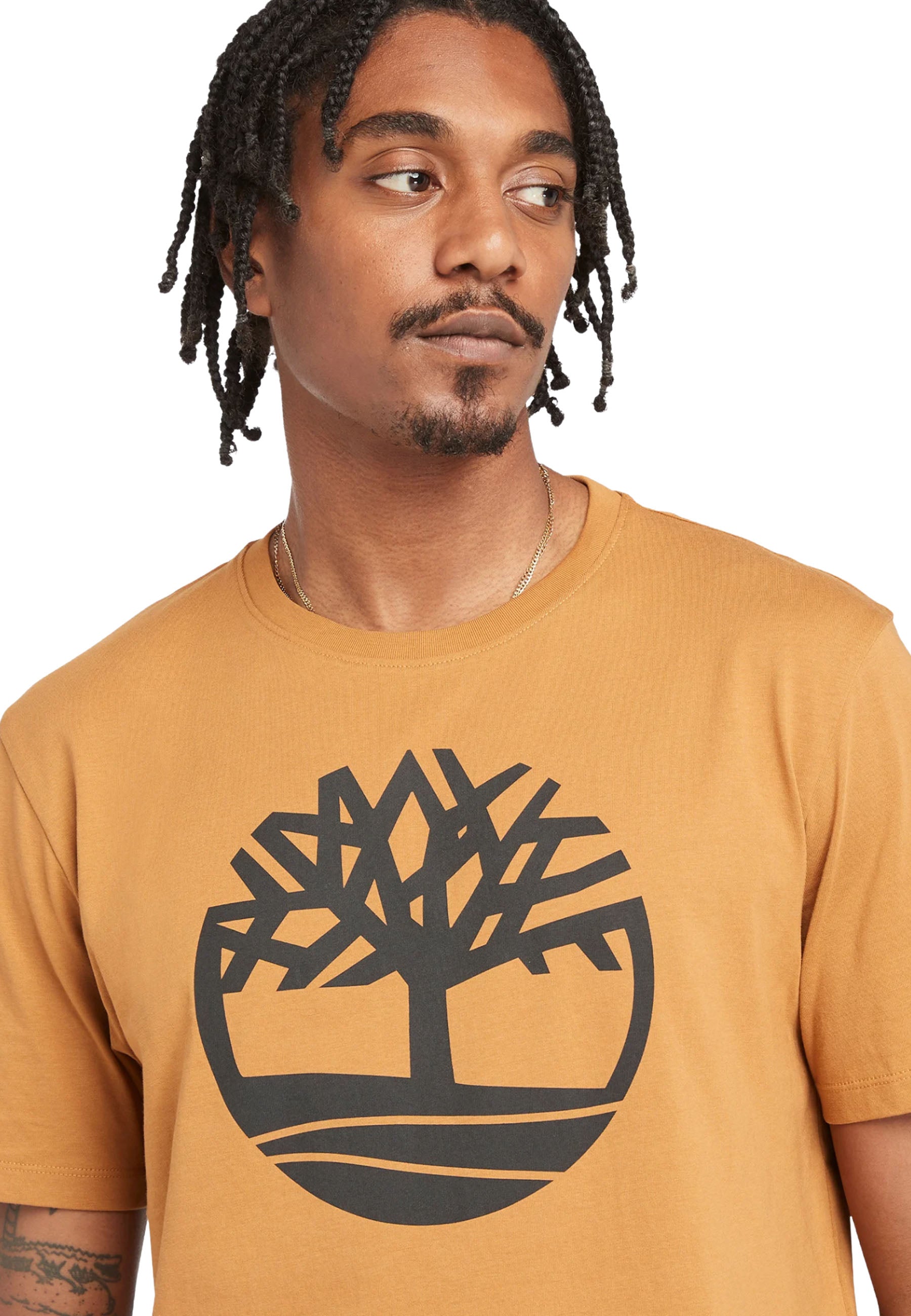 T-shirt Arancio Timberland
