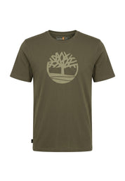 T-shirt Verde Militare Timberland