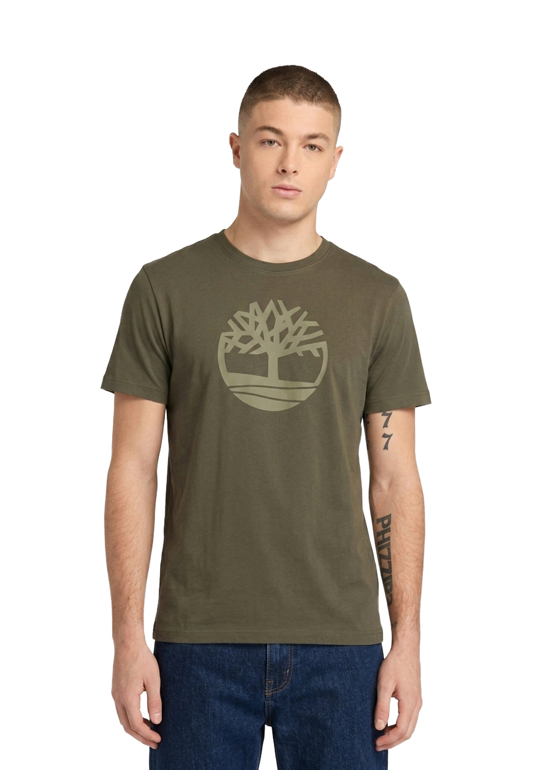 T-shirt Verde Militare Timberland