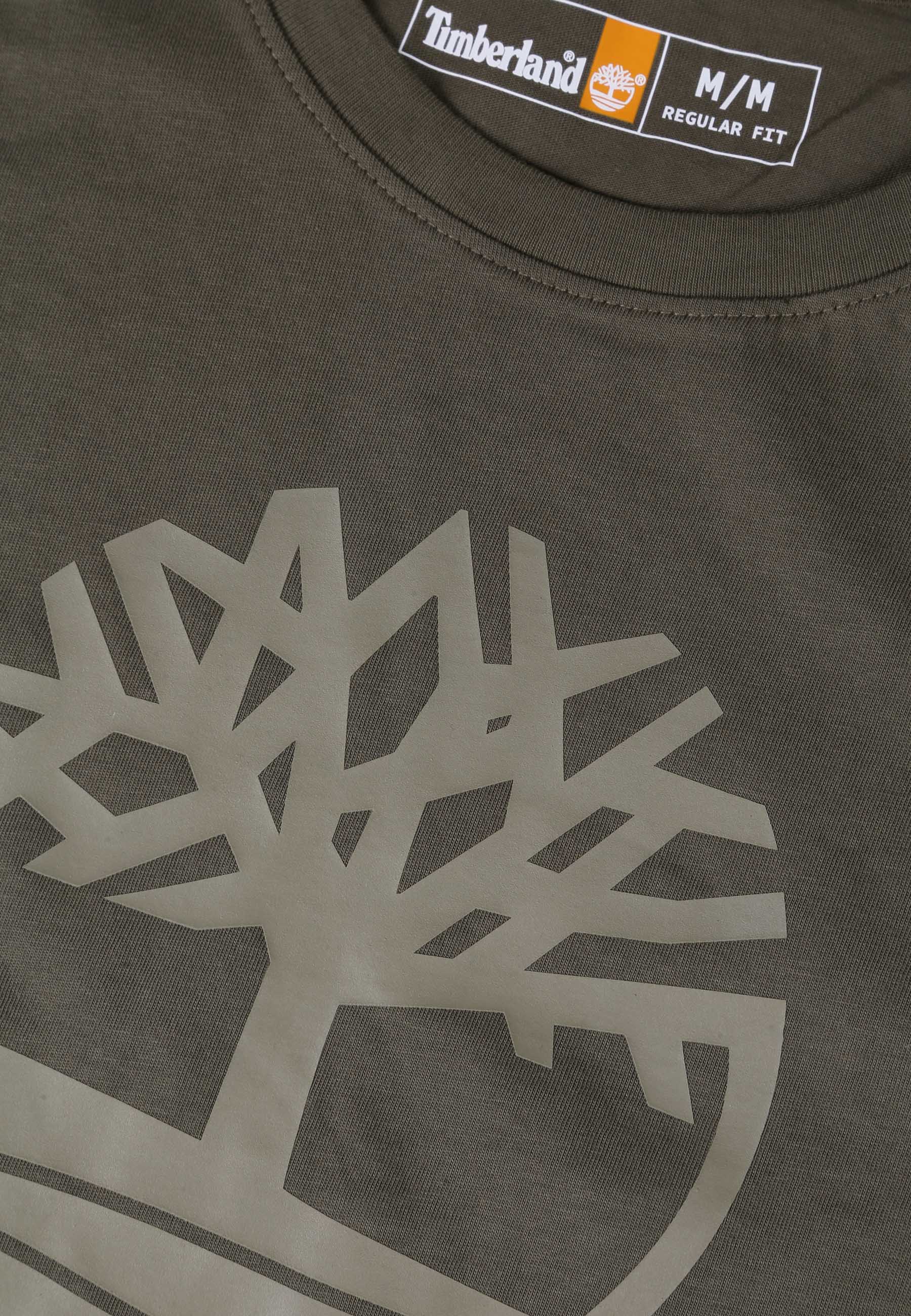 T-shirt Verde Militare Timberland