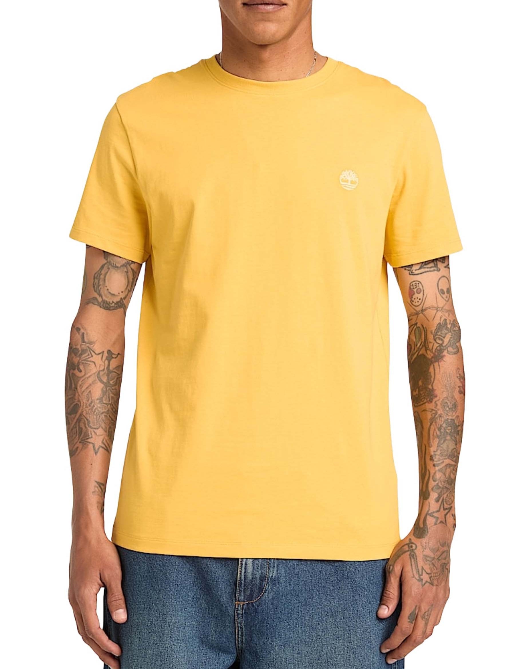 T-shirt Giallo Timberland