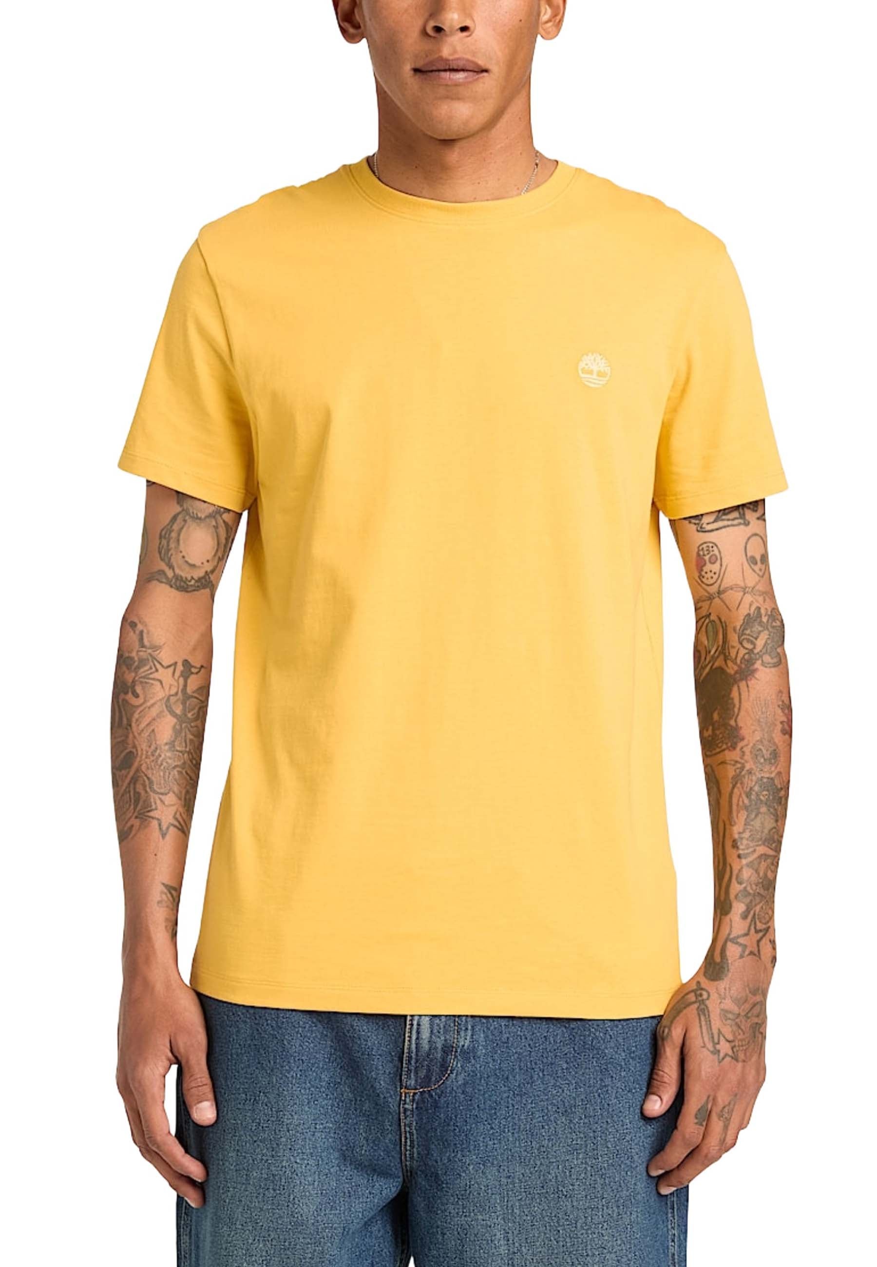 T-shirt Giallo Timberland