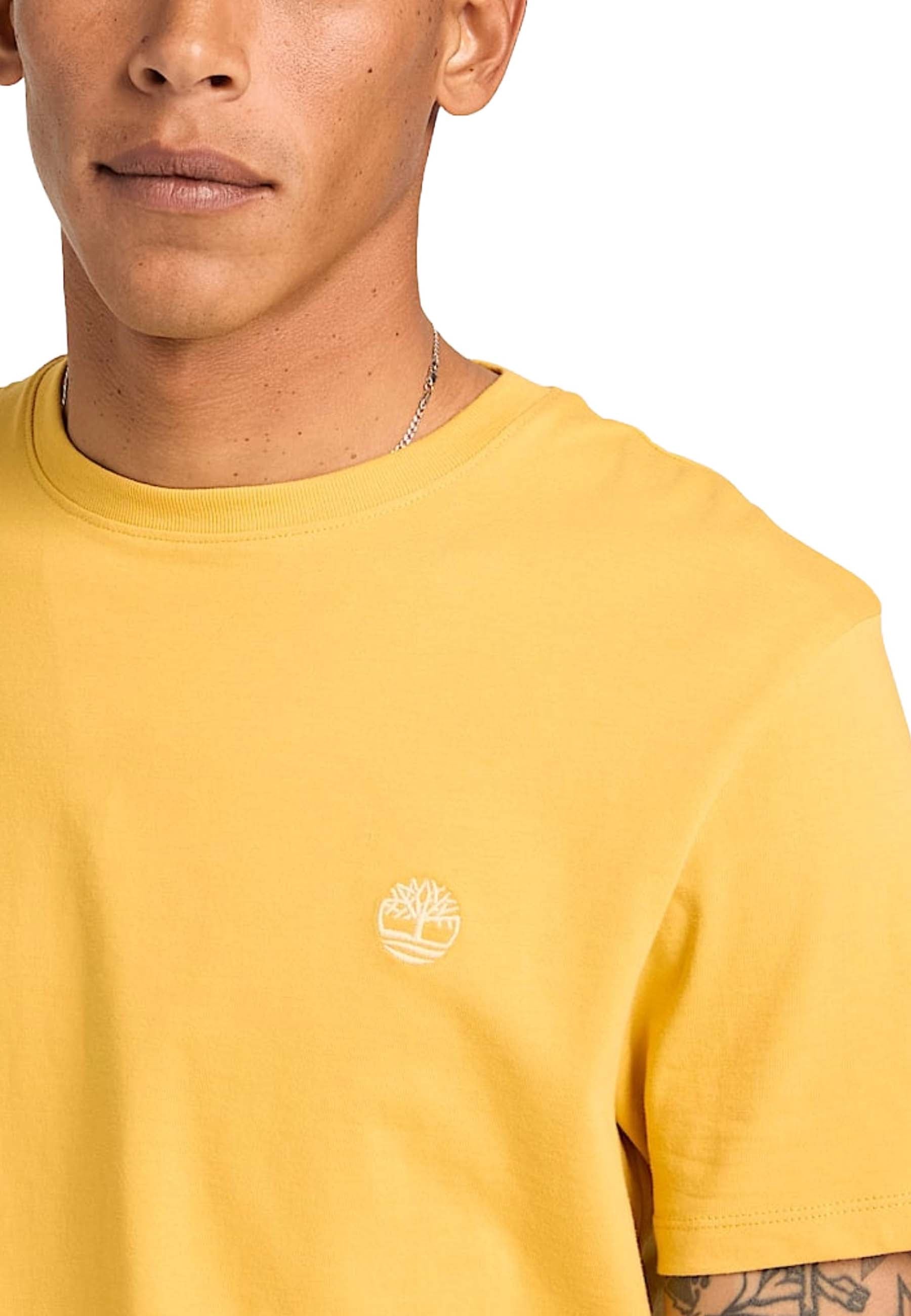 T-shirt Giallo Timberland