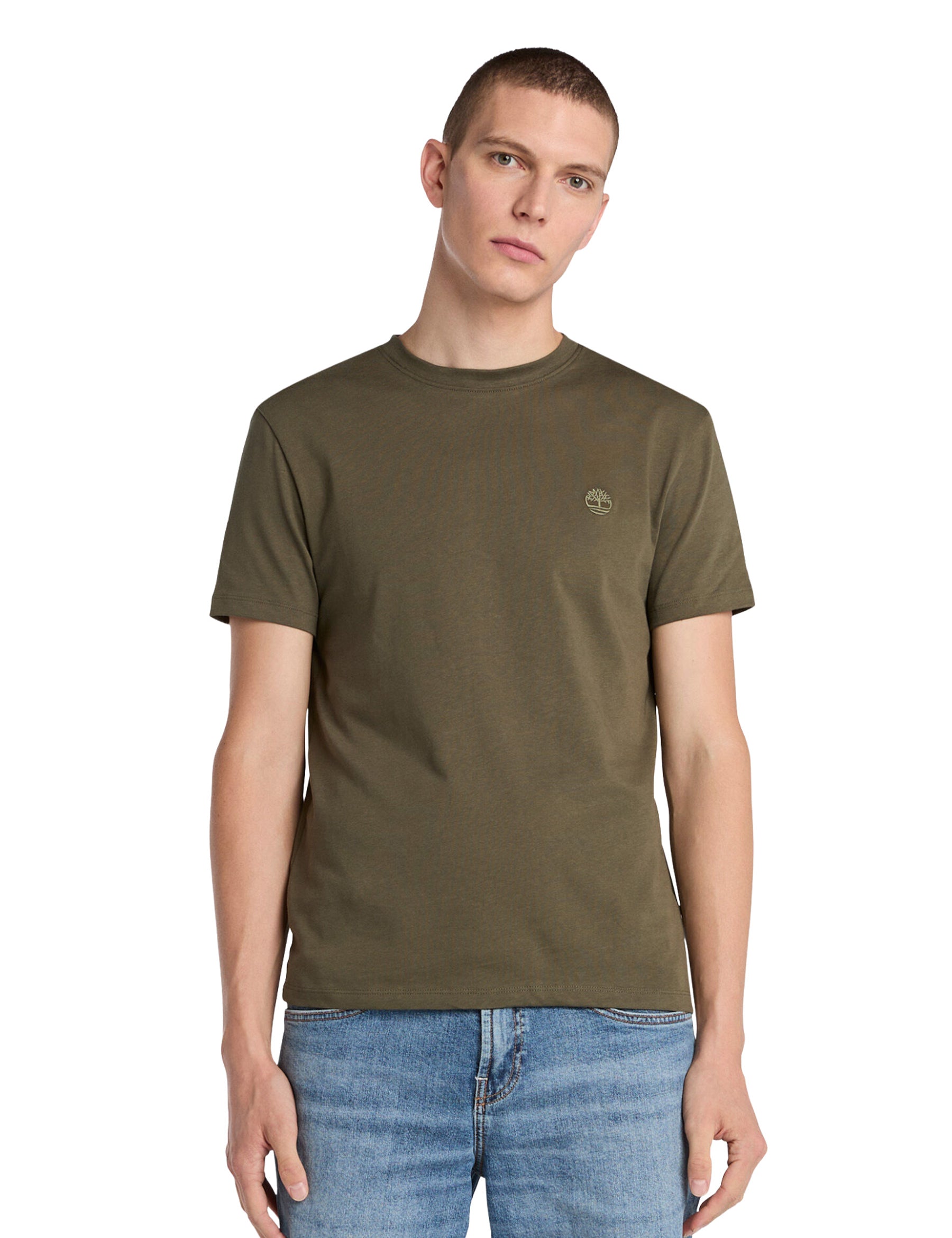 T-shirt Verde Militare Timberland