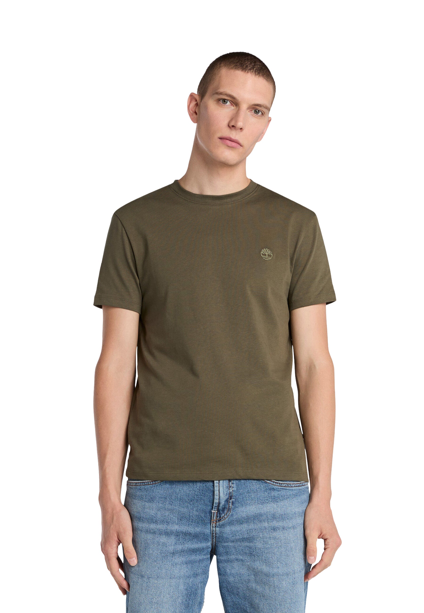 T-shirt Verde Militare Timberland