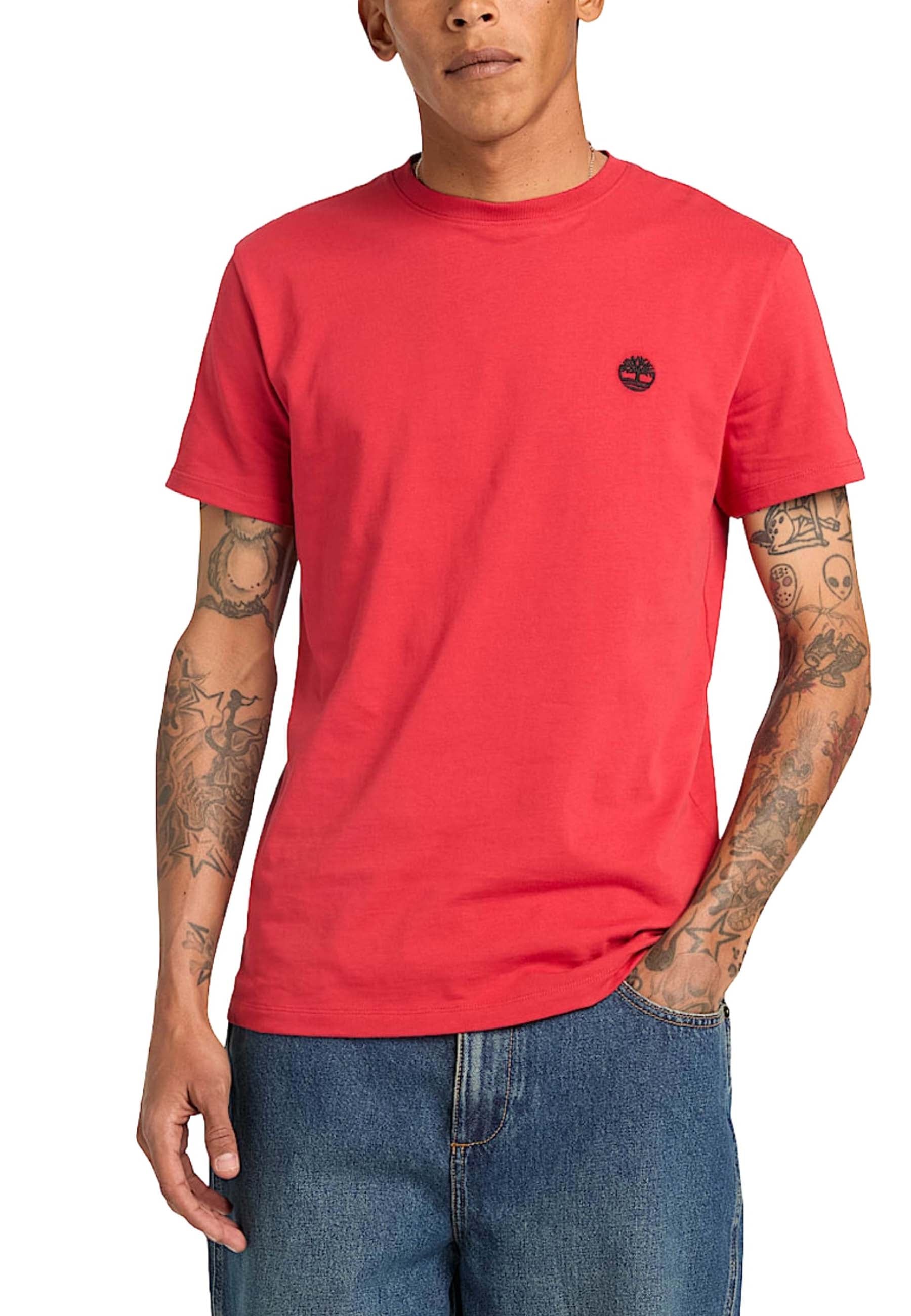 T-shirt Rosso Timberland