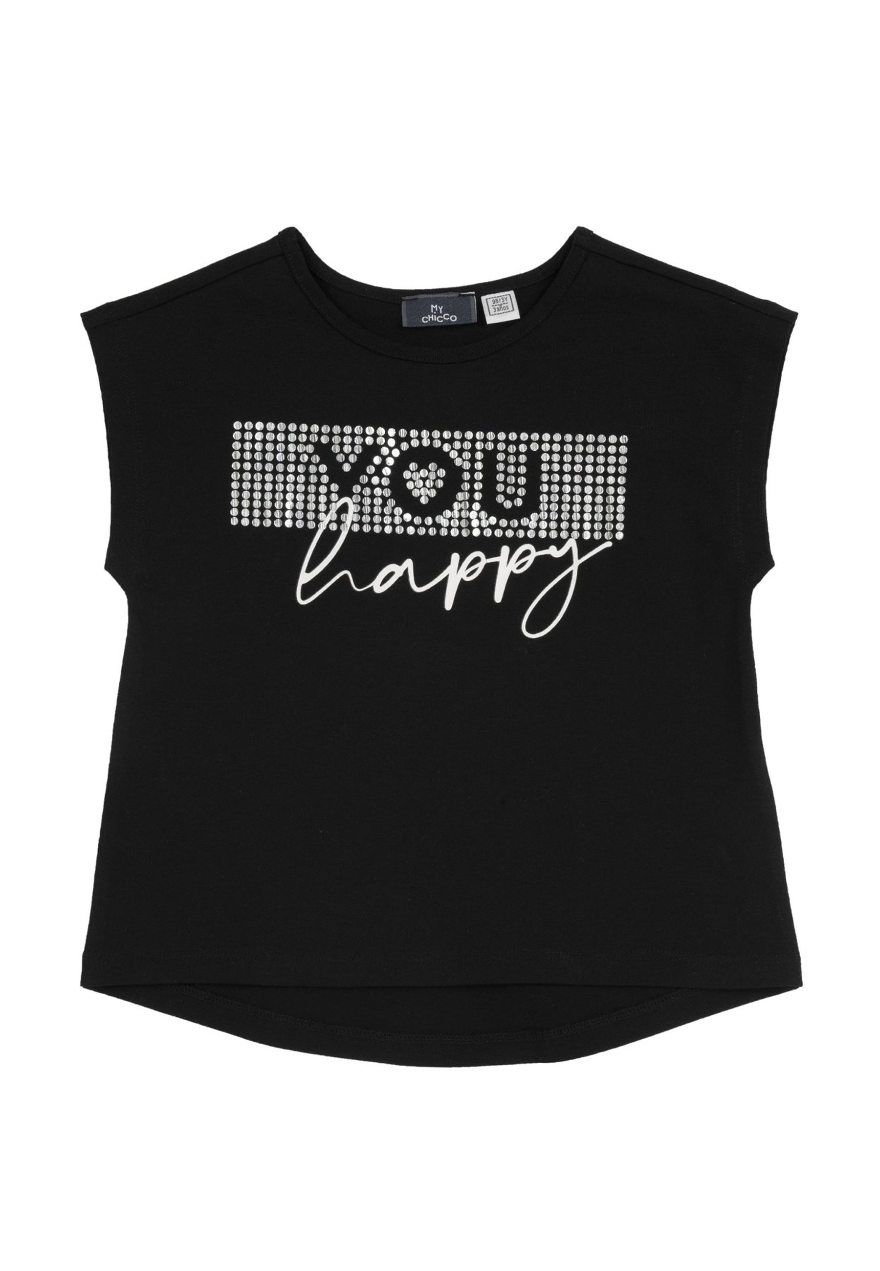 Top e canotte Nero Chicco