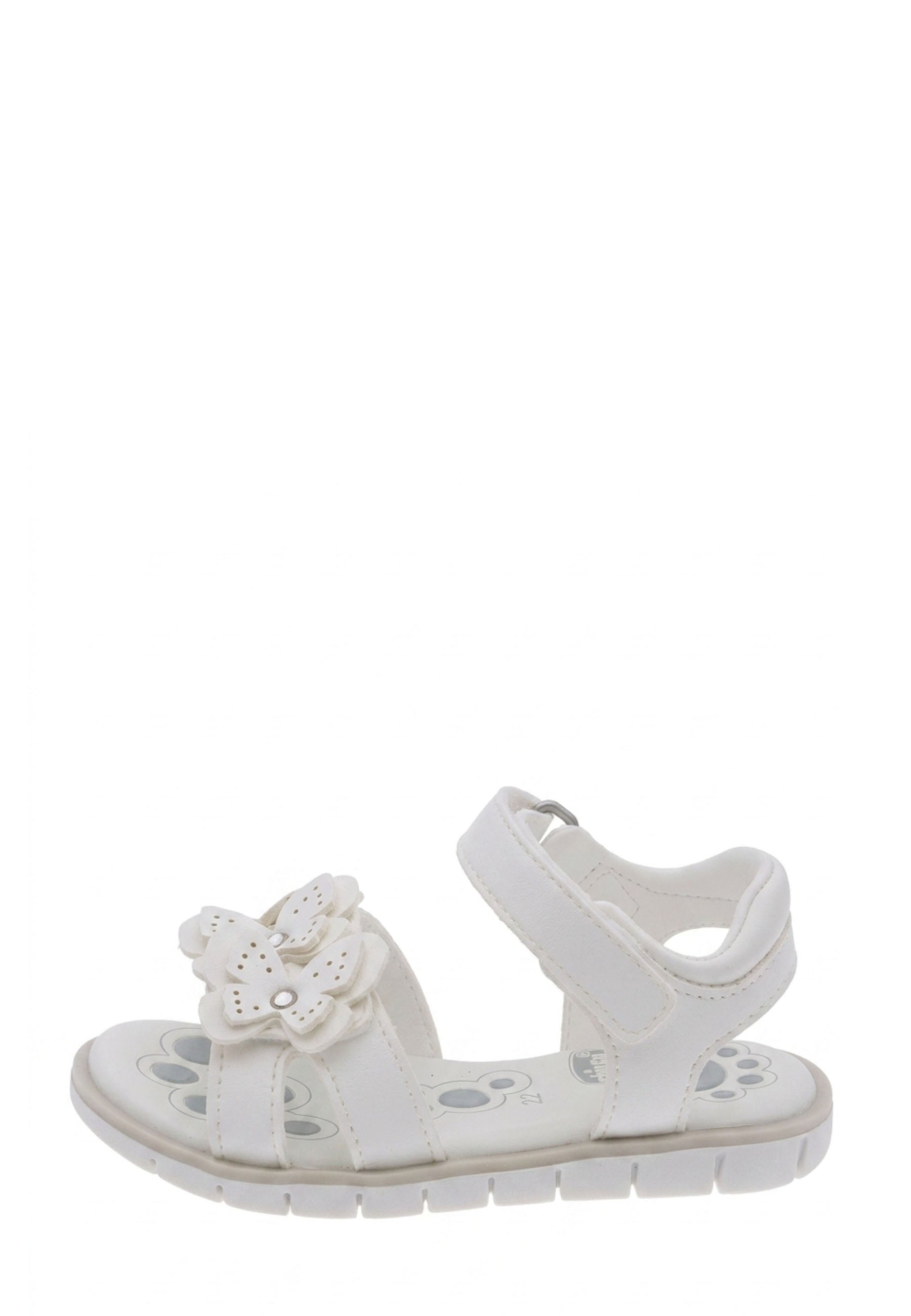 Sandali con strappi Bianco Chicco