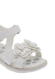 Sandali con strappi Bianco Chicco