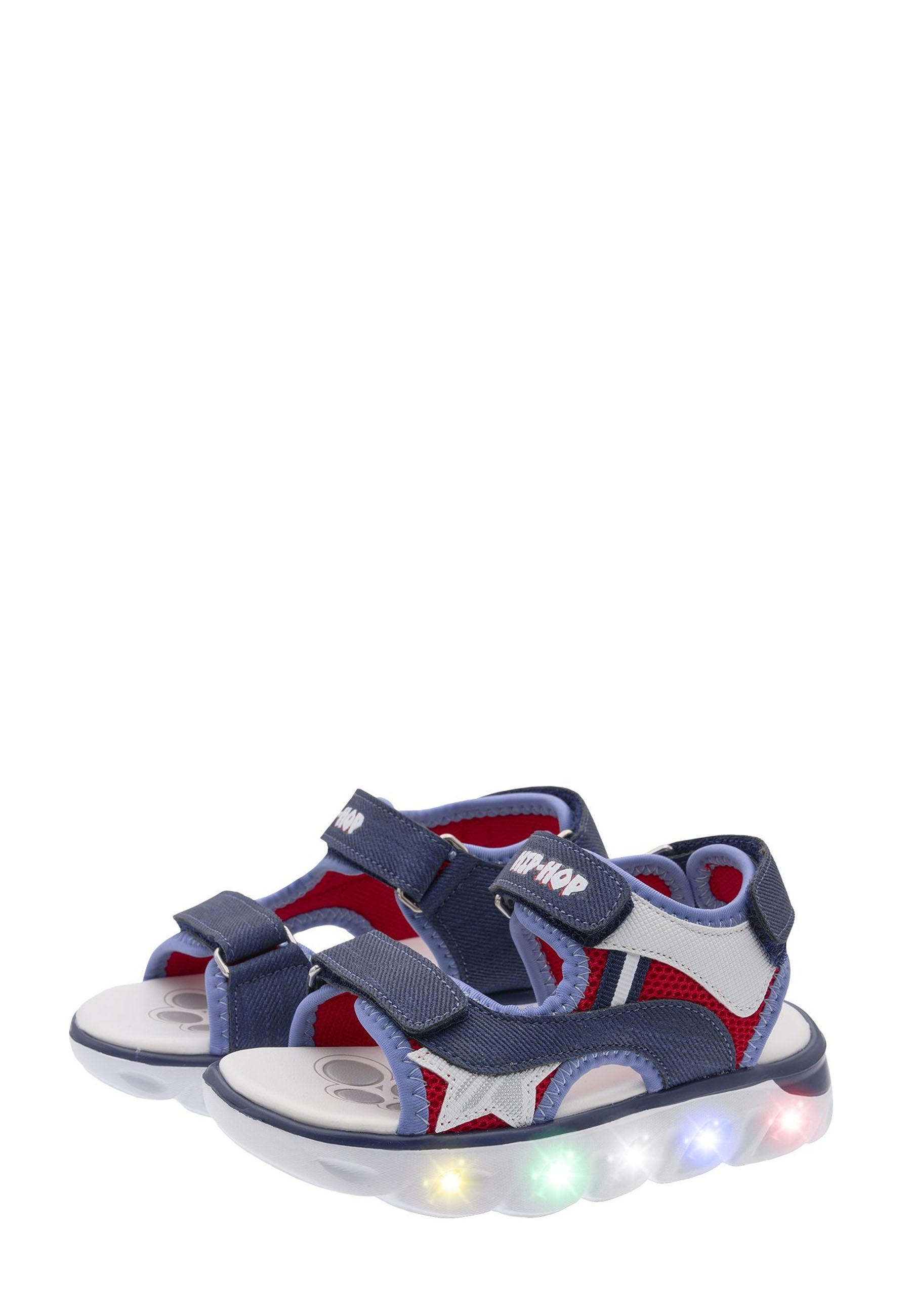 Sandali con strappi Blu Chicco