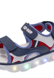 Sandali con strappi Blu Chicco