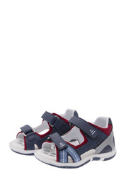Sandali con strappi Blu Chicco