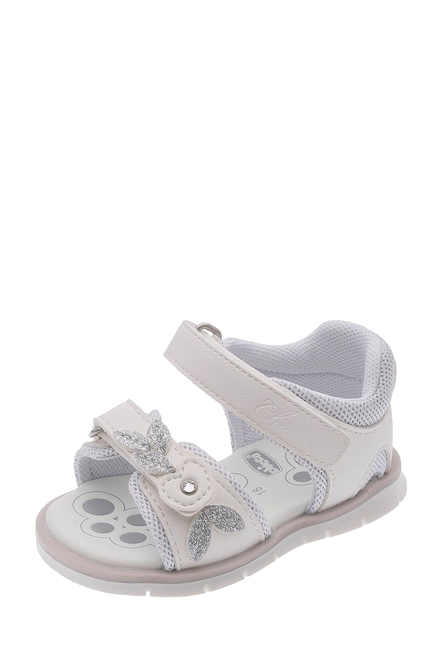 Sandali con strappi Bianco Chicco