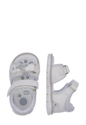 Sandali con strappi Bianco Chicco