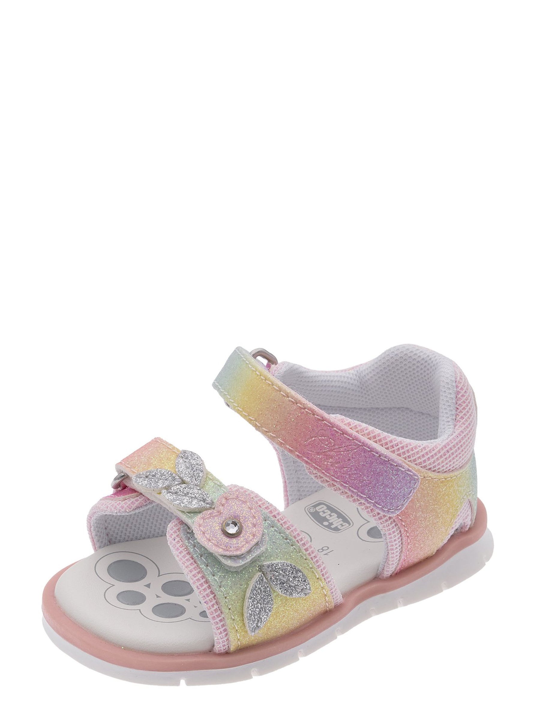 Sandali con strappi Rosa Chicco