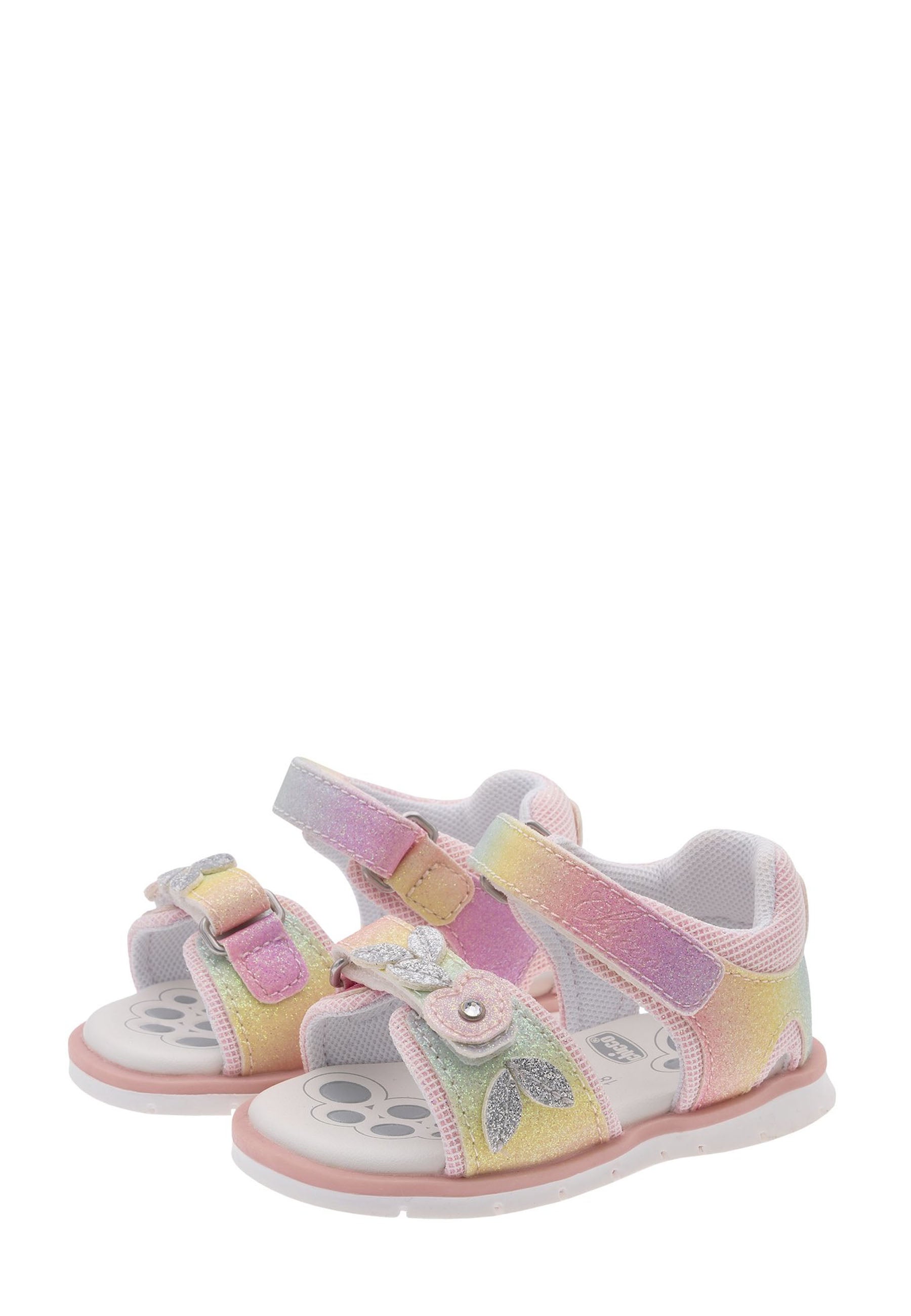 Sandali con strappi Rosa Chicco