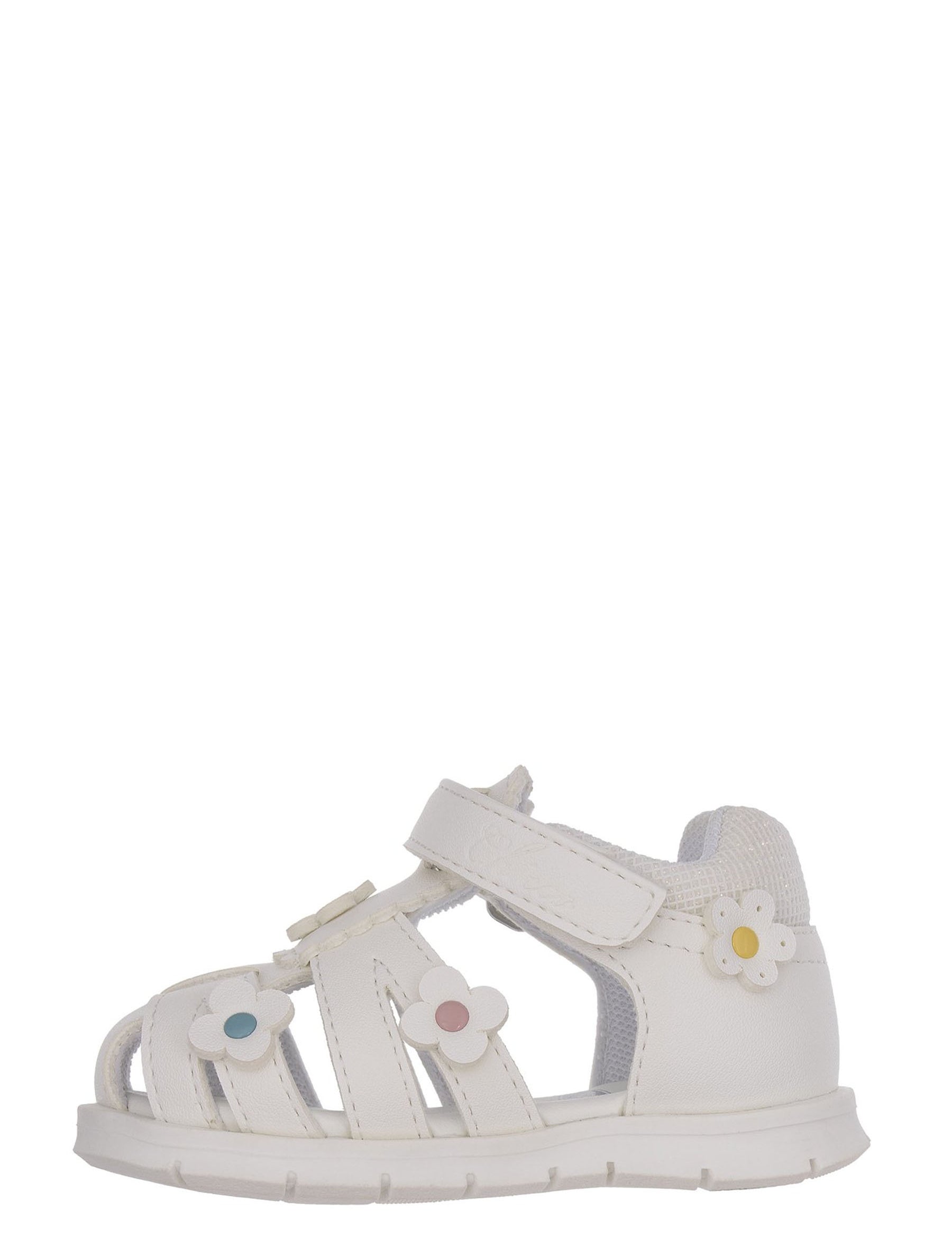 Sandali con strappi Bianco Chicco