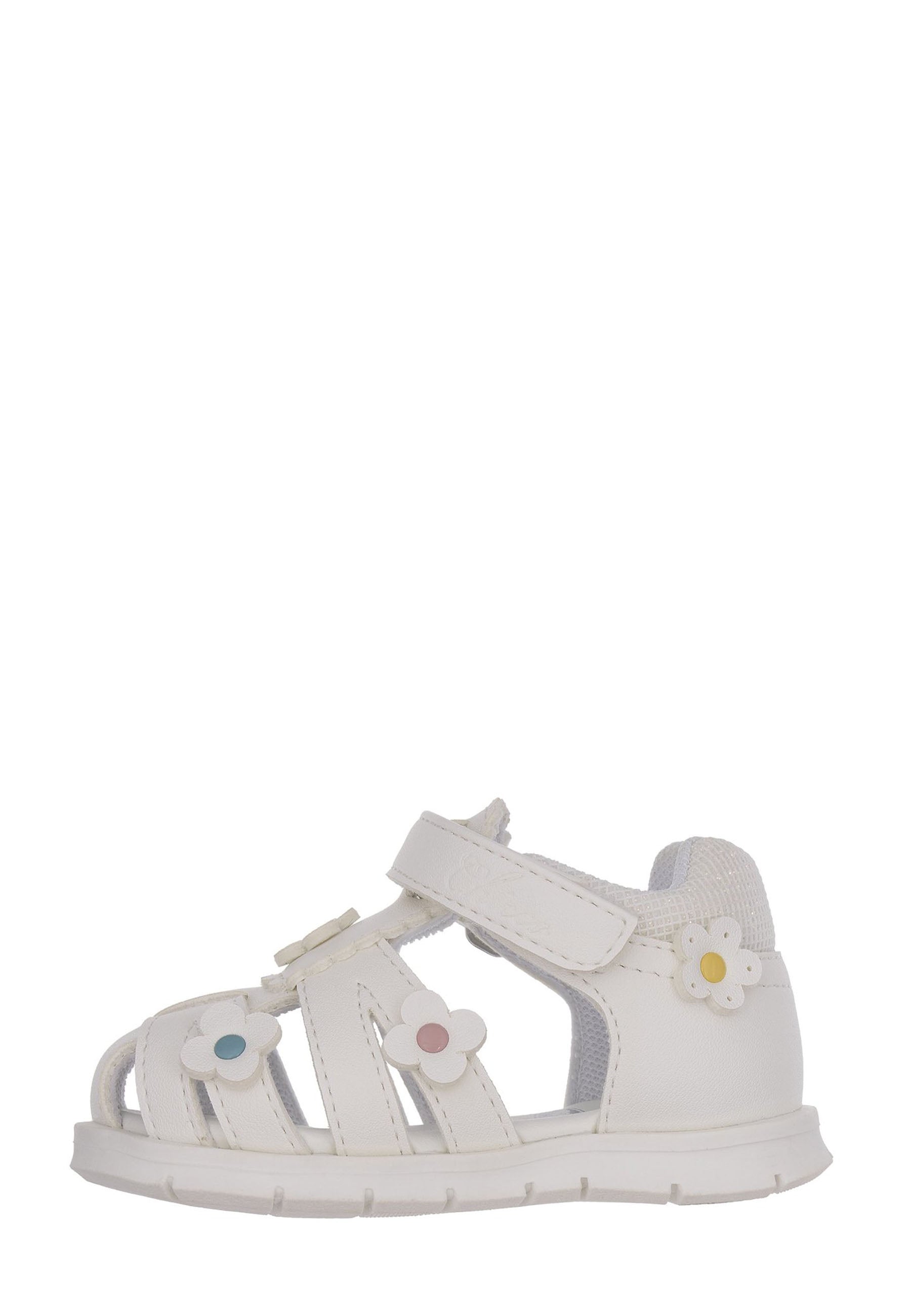 Sandali con strappi Bianco Chicco