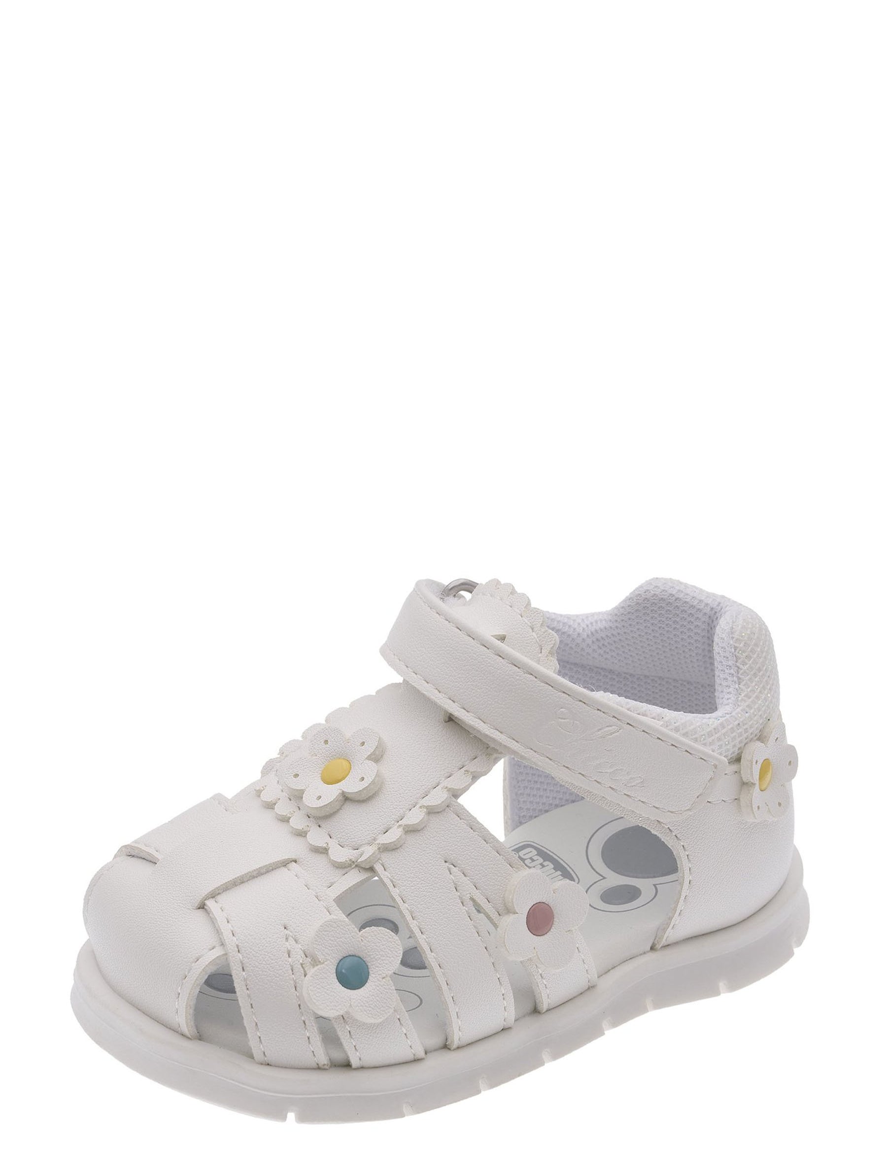Sandali con strappi Bianco Chicco