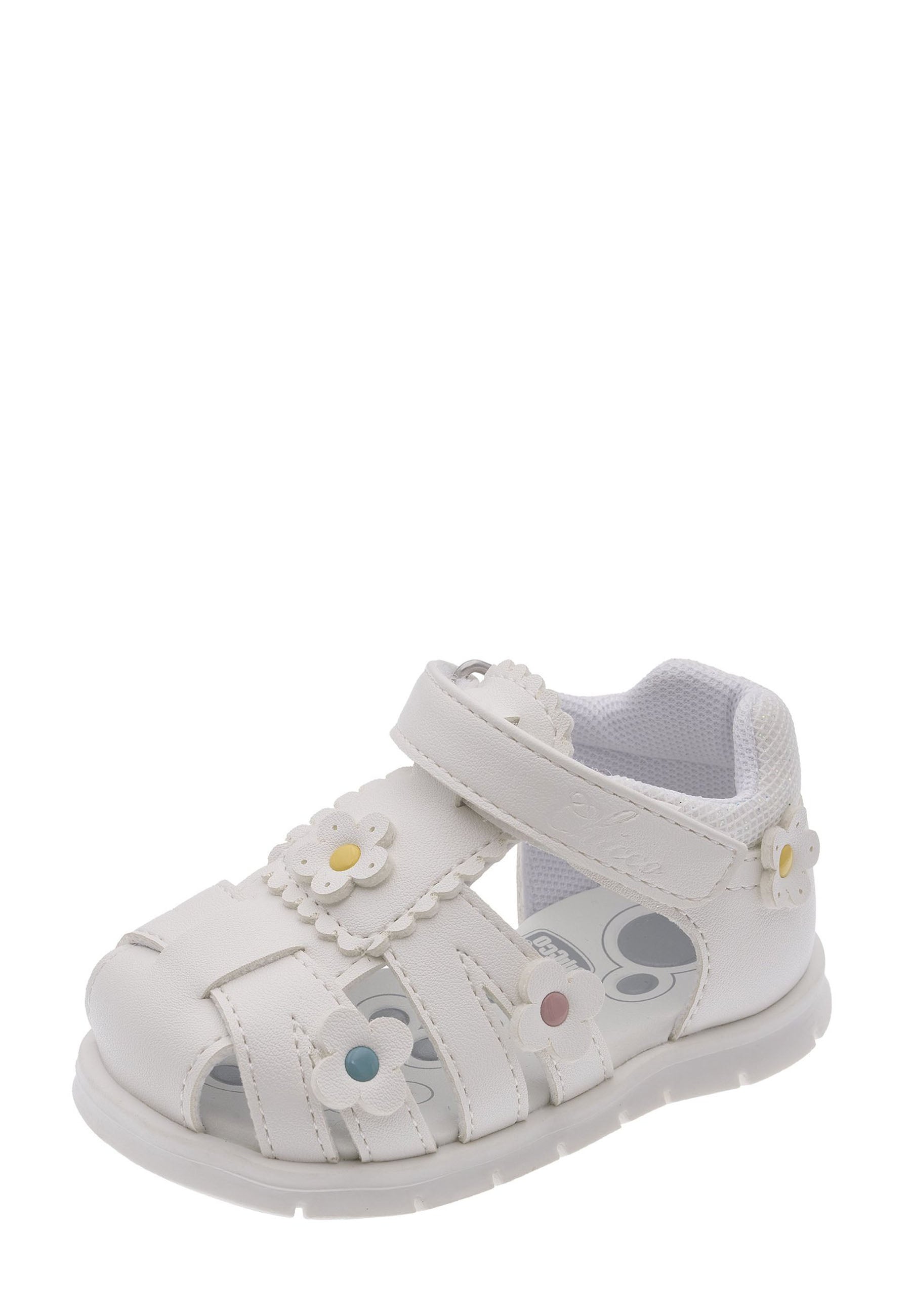 Sandali con strappi Bianco Chicco