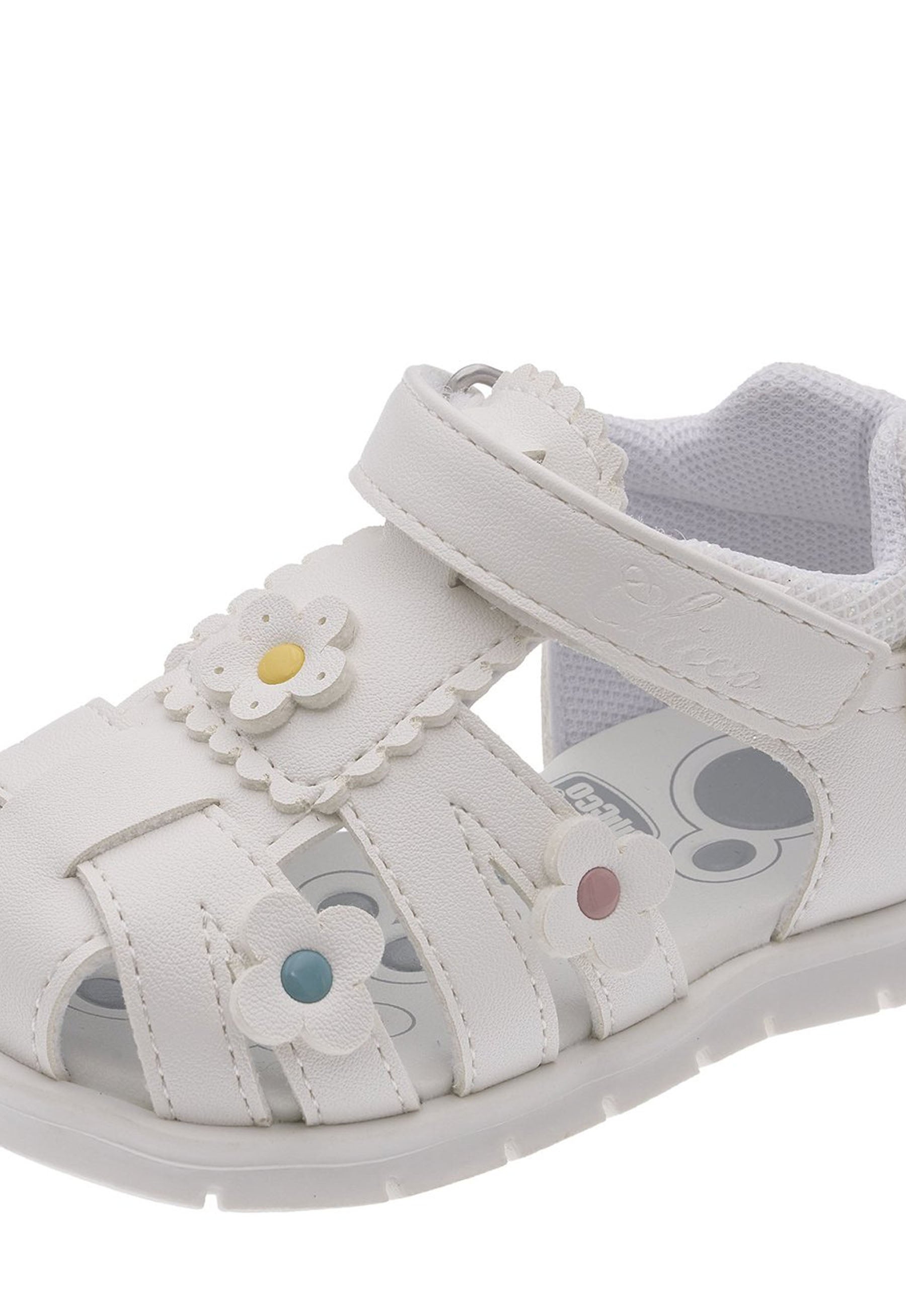 Sandali con strappi Bianco Chicco