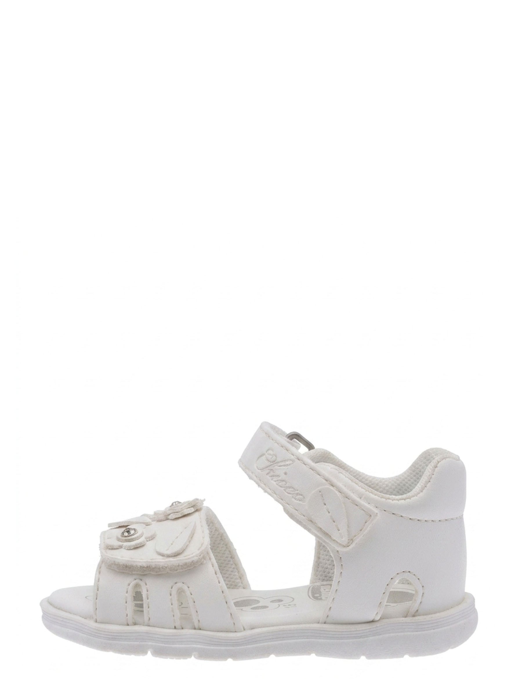 Sandali con strappi Bianco Chicco