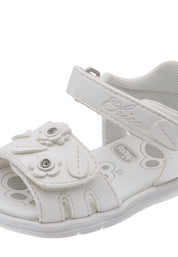 Sandali con strappi Bianco Chicco