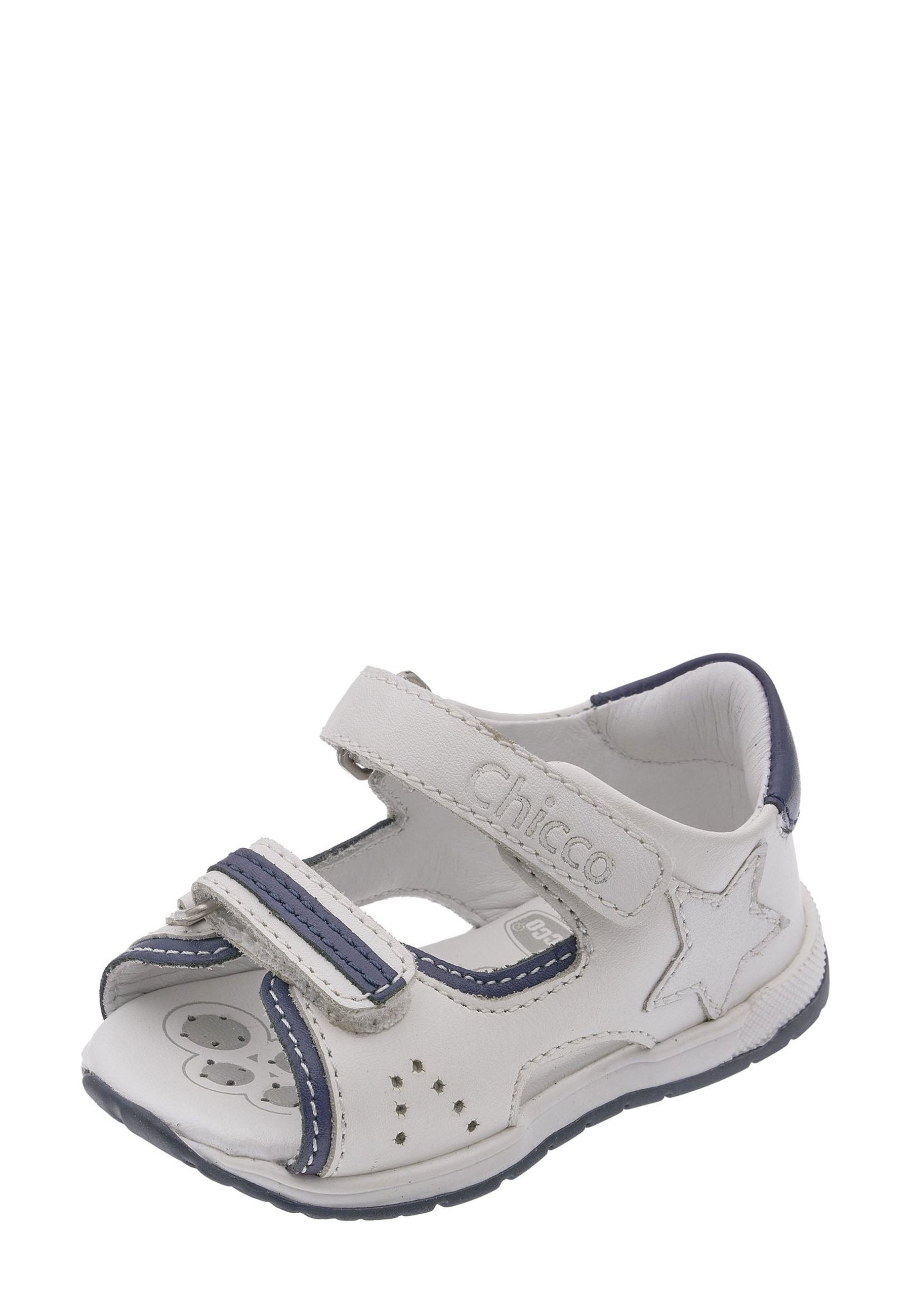 Sandali con strappi Bianco Chicco