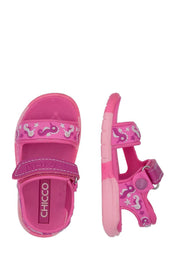 Sandali con strappi Rosa Chicco