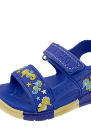 Sandali con strappi Blu Chicco