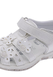 Sandali con strappi Argentato Chicco