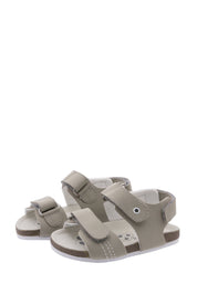 Sandali con strappi Verde Chicco