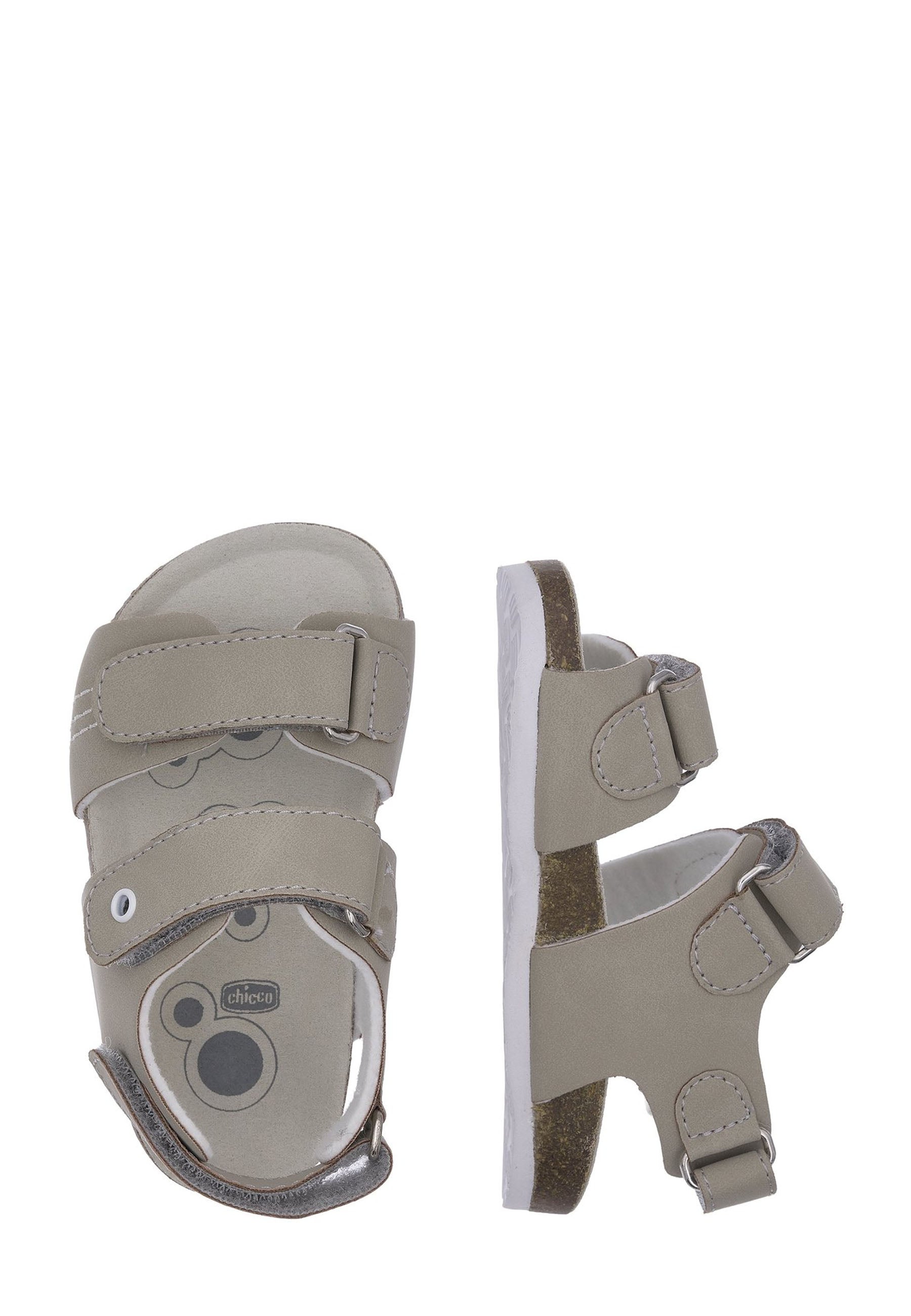 Sandali con strappi Verde Chicco