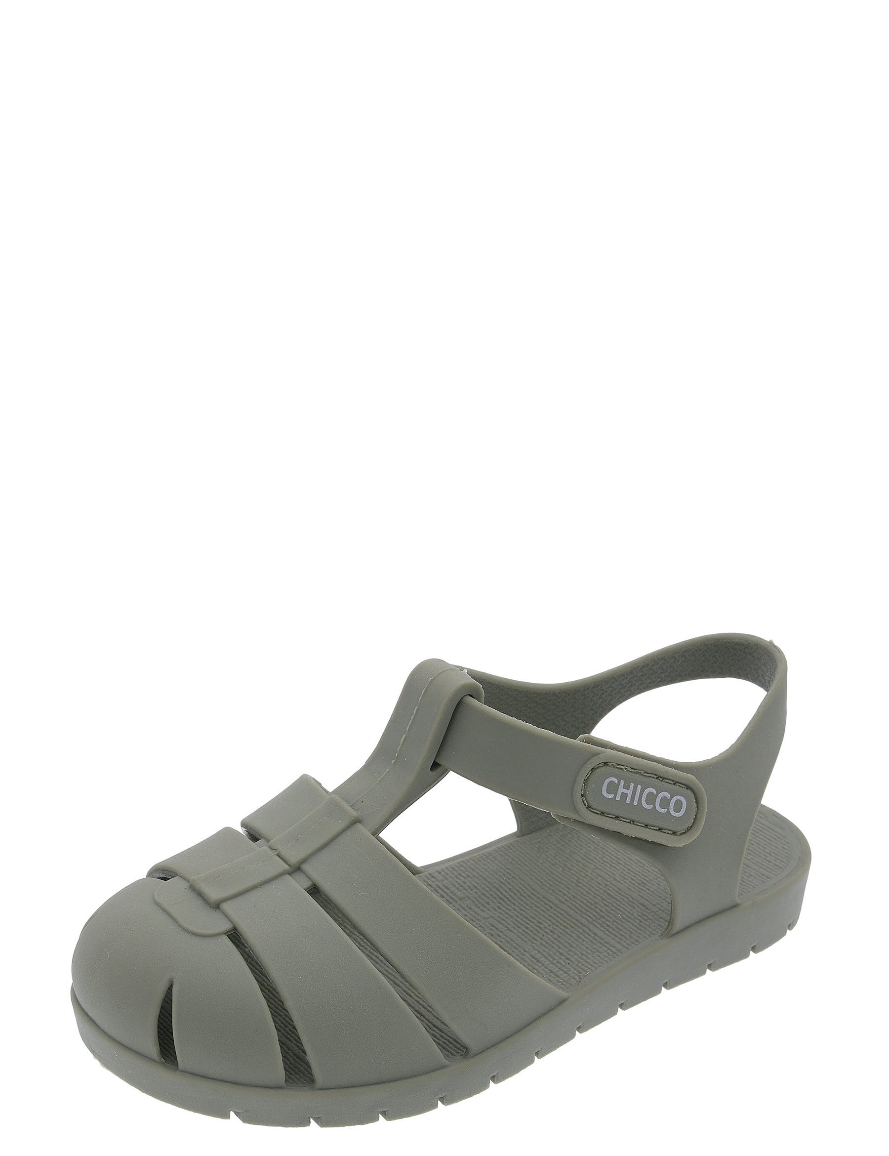 Sandali con strappi Verde Chicco