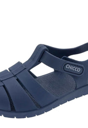 Sandali con strappi Blu Chicco