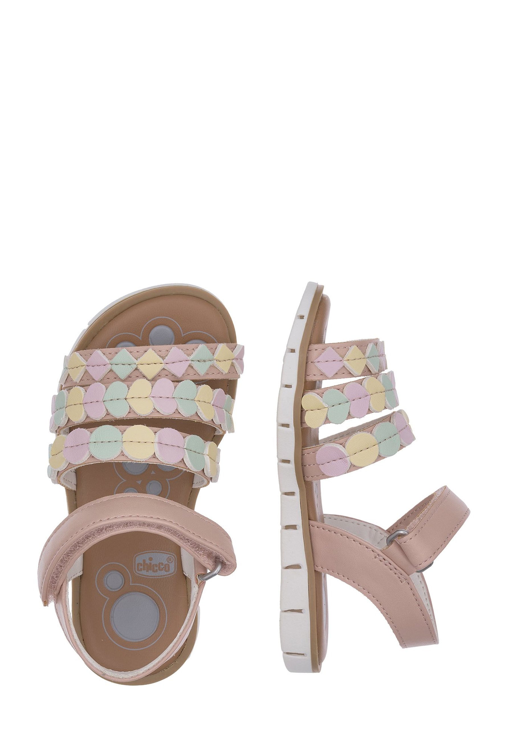 Sandali con strappi Rosa Chicco