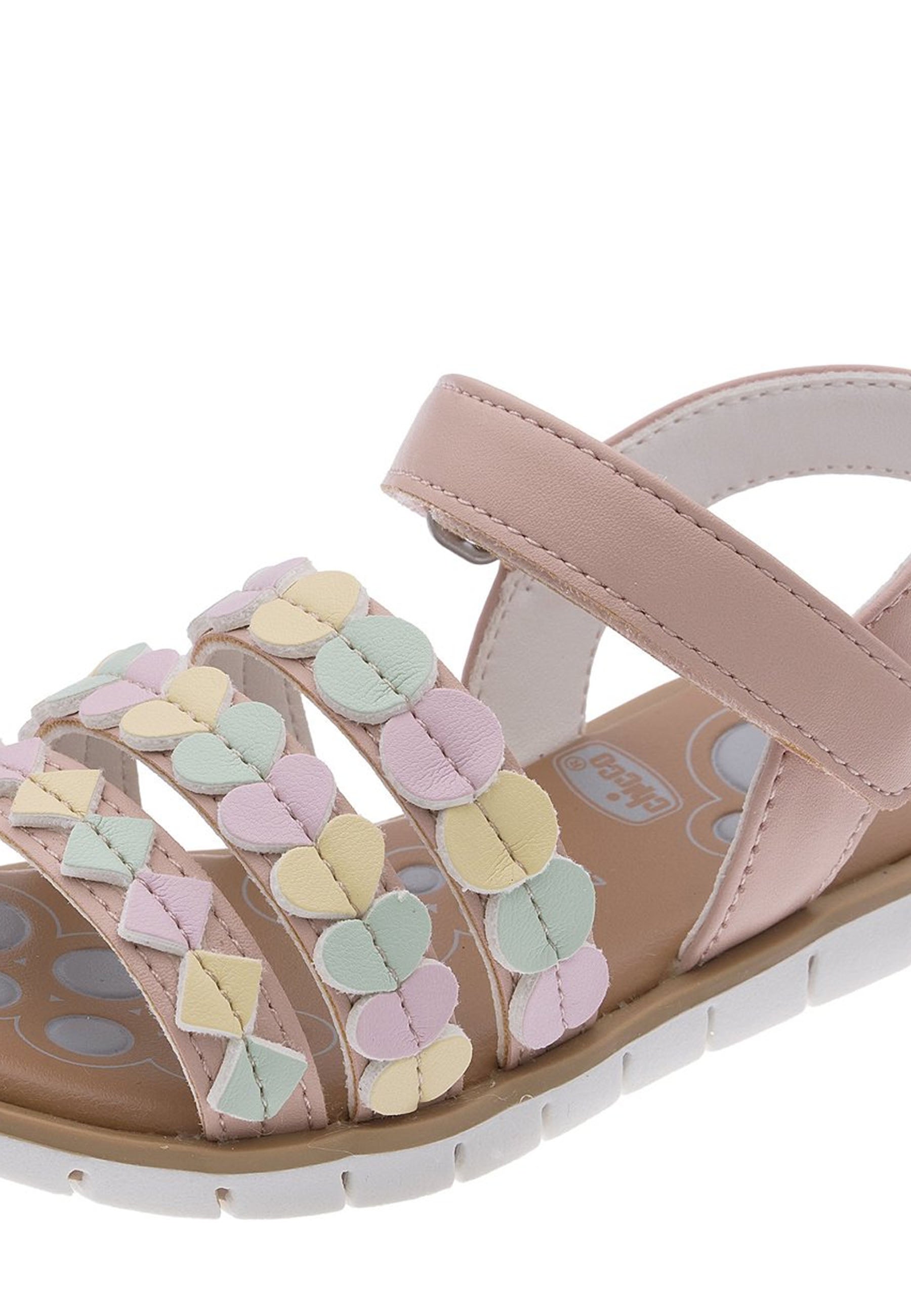 Sandali con strappi Rosa Chicco