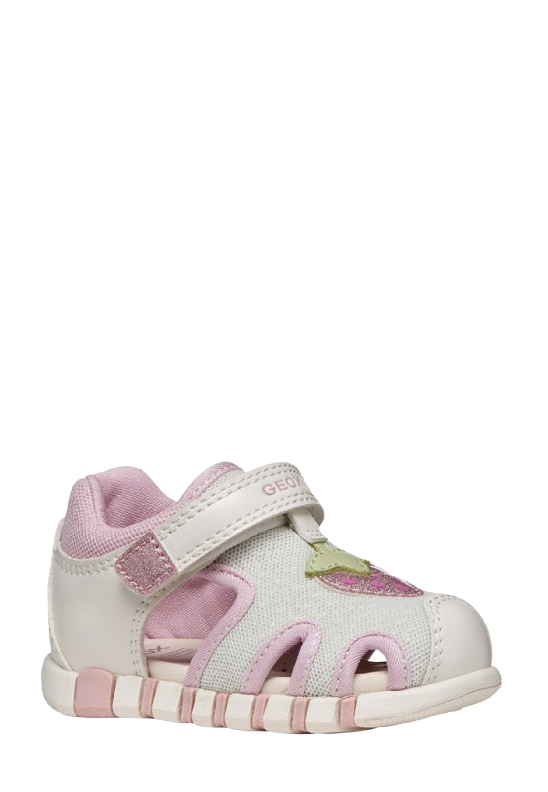 Sandali con strappi Bianco Geox