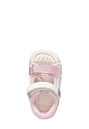 Sandali con strappi Bianco Geox