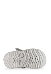 Sandali con strappi Argento Geox